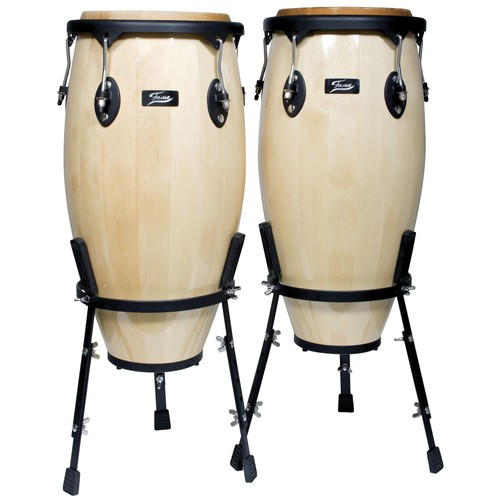 Conga set naturholz - set,