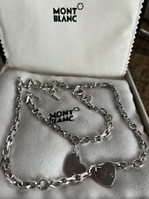 Mont Blanc Halskette und Armbandkette Original