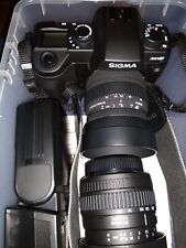 Sigma SD 10 Set mit 2 Sigma Objektiven + Sigma Blitz EF-500 Super