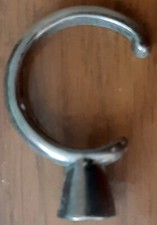 Alter Vorhanghaken 30 mm Durchmesser