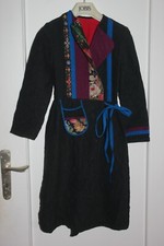 Vintage Kinder Wickelkleid