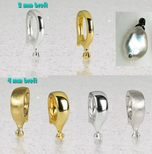 Varioclip Adapter Endperle für Wechselschließe als Anhänger Ketten Verkürzer 925