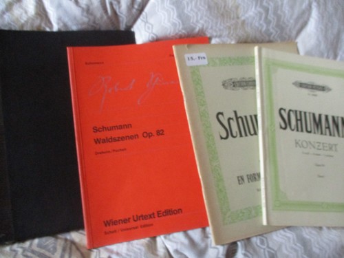 Konvolut schumann noten für - konvolut,