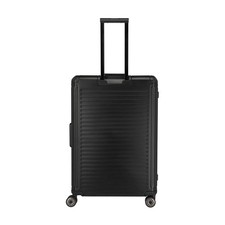 Travelite Next 4-Rollen-Trolley 67 cm (Schwarz, Aluminium)