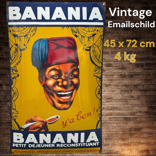 Vintage alt banania emaille - vintage,