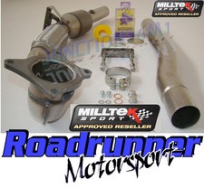 Milltek Golf R MK6 Auspuff Downpipe & Sportkat SSXVW215 (passt für 3" Rennanlage)