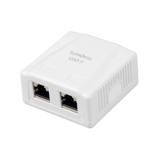 Netzwerkdose aufputz cat7 - aufputz,