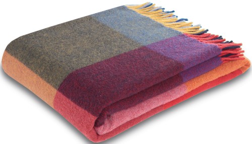 Biederlack plaid bright - biederlack, "bright
