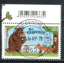 Deutschland,Bund 2019 Mi.Nr. 3450 "Kinderbuch Der Grüffelo" 1 Wert gestempelt