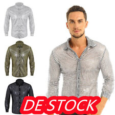 70er~Jahre Herren Langarm Hemd