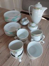 Friesland Kaffeegeschirr,  Dekor *Ecco Bunt*, 8 Personen 