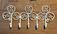 Hakenleiste Metall antikweiß