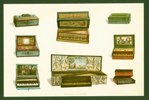 Lithographie 1892 - ,