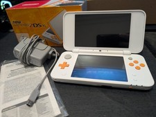 New Nintendo 2DS XL Handheld-Spielekonsole - Weiß/Orange
