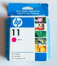 Original HP 11 C4812A Magenta  (Rot) Druckkopf ungeöffnet MHD 2005