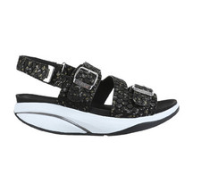 Lena W Black MBT Damen Sandalen