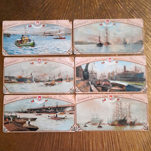 Stollwerck sammelbilder hafen - sammelbilder,,