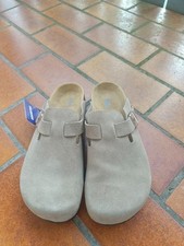 BIRKENSTOCK Boston Taupe Weichbettung Gr. 44