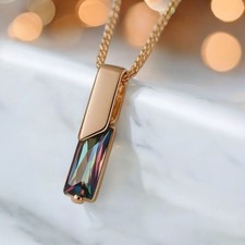 Halskette mit 585er Walzgold