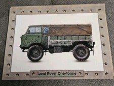 Land Rover / One - Tonne  - Bild / Sammelkarte / Militärfahrzeug (R5)