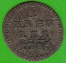 Münze Nürnberg 1 Kreuzer