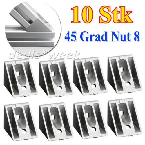 Stk alu winkelverbinder - 10,