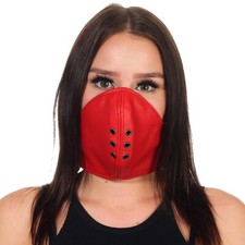 Biker Leder Maske BDSM Mask