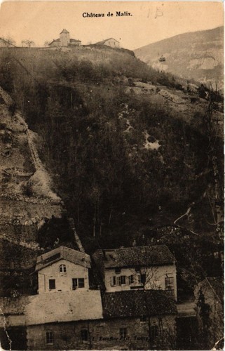 Cpa chateau malix - chateau, de