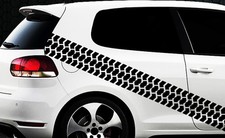 Sticker tire profile tire