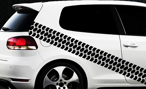 Sticker tire profile tire