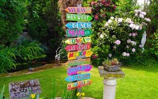 Wandschild Deko Schild Hawaii