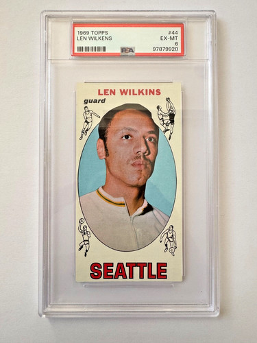 Len lenny wilkens 1969 topps - len,