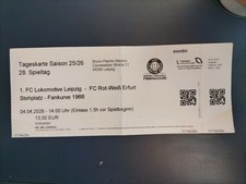 Sammler Ticket 25/26 1.FC Lok