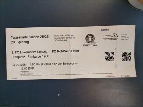 Sammler ticket fc lok - ticket,