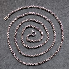 Antike Erbskette 835 Silber Kette 7,1 g alt c. 1920