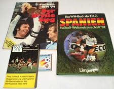 4 tlg. Konvolut zur Fußball