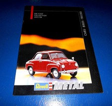 Revell Metal Model Katalog 1997 1998  Cars Modellbau Fertigmodelle 23 Seiten Top