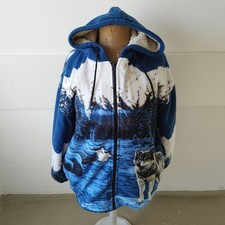 SIMRAN Gr. M Wolfsjacke Winter