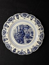 Delfter blauw wandteller - delfter-blauw,