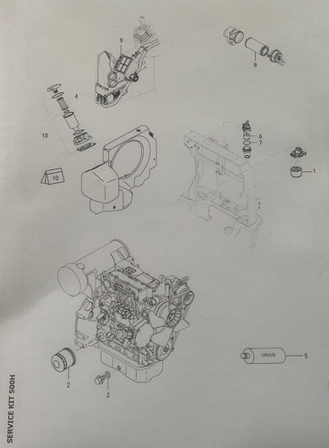 Service filter wartungsatz - service,