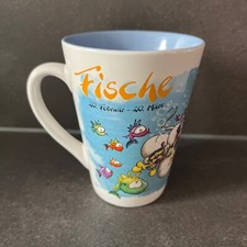 Diddl Tasse Sternzeichen Fische Becher Sammeltasse Kaffeetasse Sammler