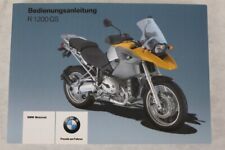 BMW R 1200 GS Bedienungsanleitung incl. Serviceheft (Ohne Einträge) Juni 2007