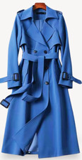 Trenchcoat, schönes blau