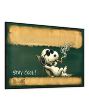 Snoopy Leinwand Bild Wandbild