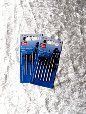 6 STICKNADELN ohne Spitze, No