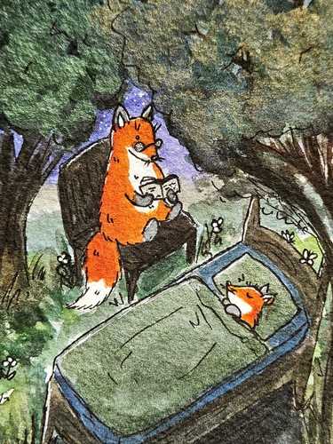 Oma opa fuchs - oma/opa, baby,