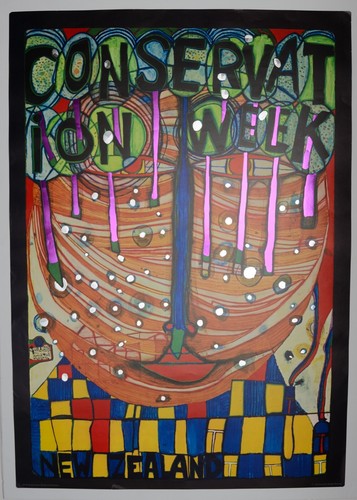 Hundertwasser poster plakat - hundertwasser:, poster/plakat