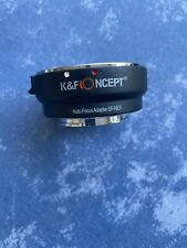 Auto Focus Adapter EF-NEX K&F Concept