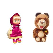 Mascha 22cm und Bär 29cm aus