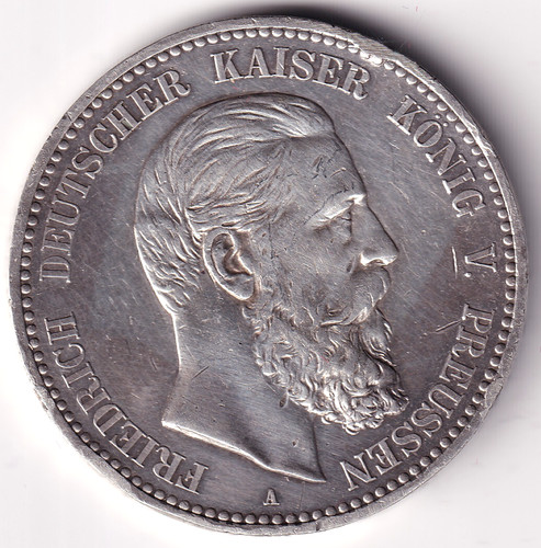 Preussen 1888 5 mark - 5,